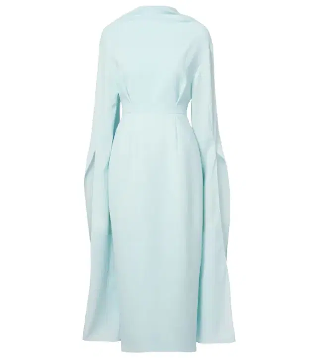 Roksanda Nour draped crêpe midi dress