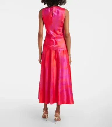 Roksanda Kiara printed draped top | Thumbnail 3