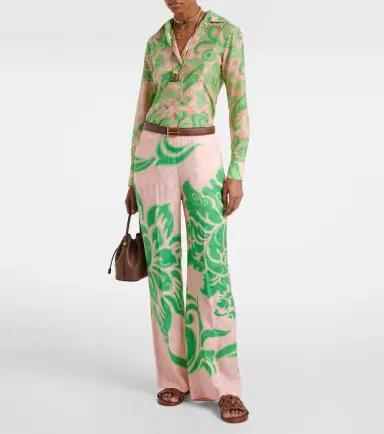 Etro Printed straight pants | Thumbnail 2