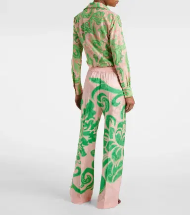 Etro Printed straight pants | Thumbnail 4