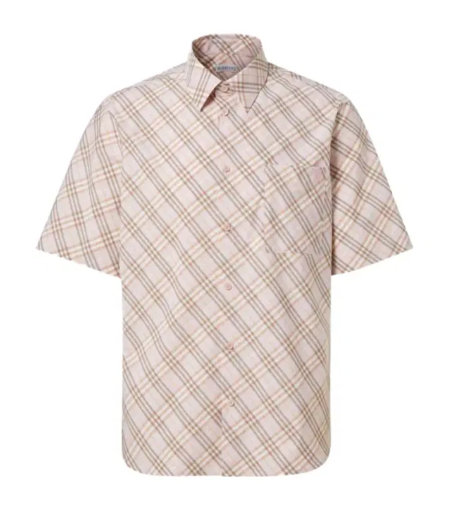 Burberry Check cotton bowling shirt