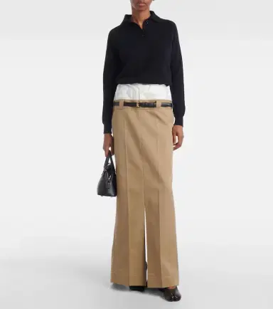 Maison Margiela Trompe l'ail maxi skirt | Thumbnail 2 Maison Margiela Trompe l'ail maxi skirt | Thumbnail 2