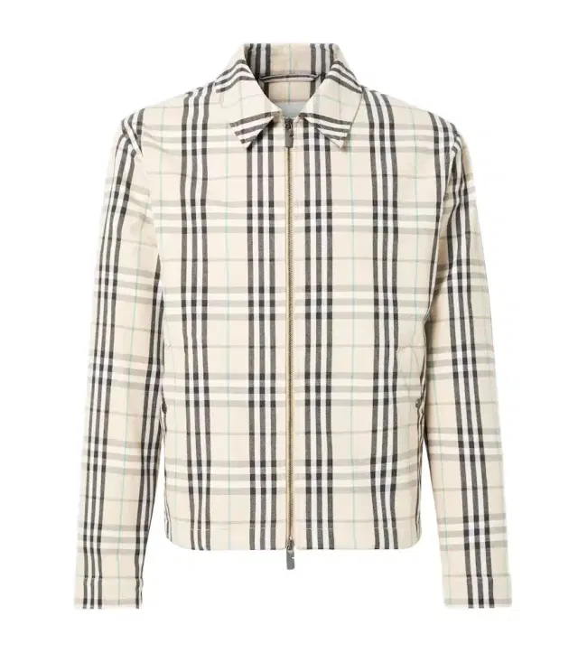 Burberry Check cotton jacket