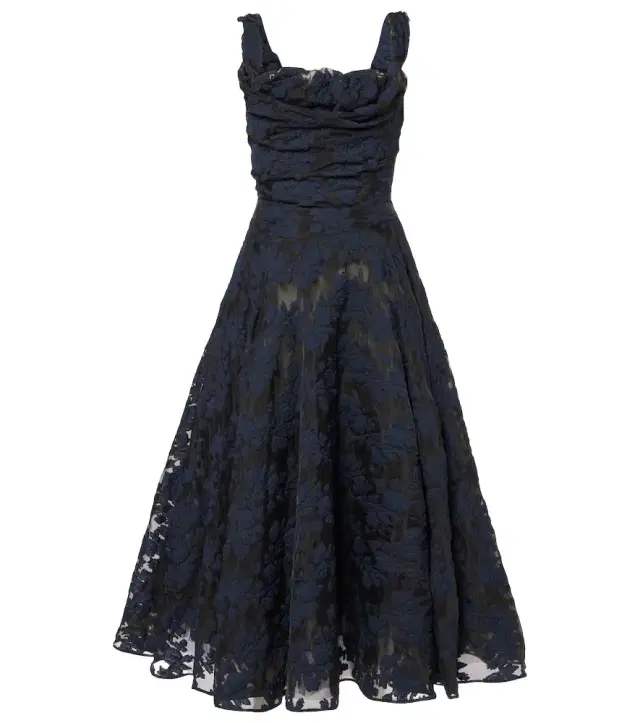 Vivienne Westwood Chichi cotton-blend maxi dress