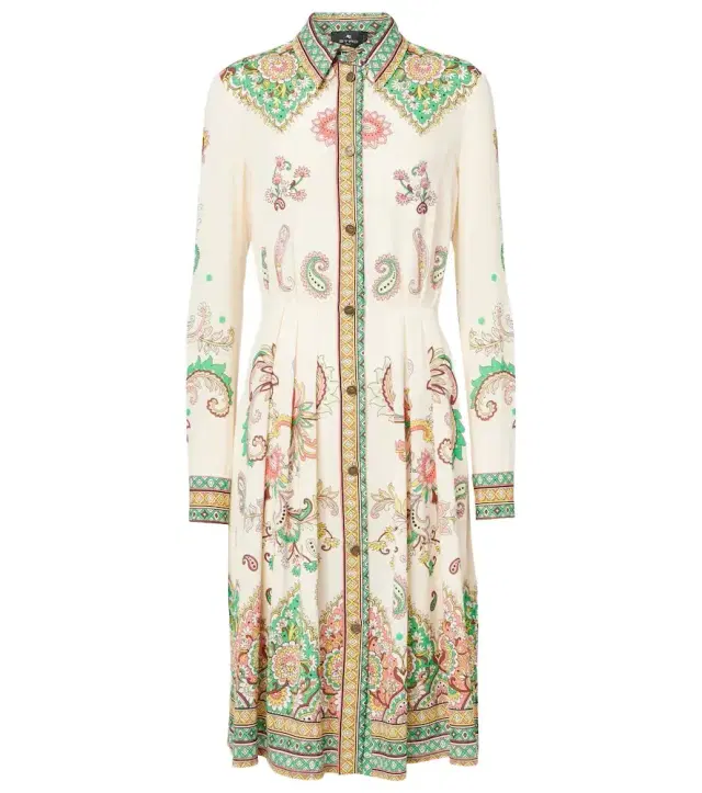 Etro Paisley midi dress