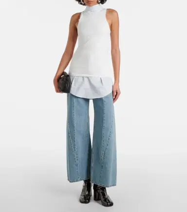 Maison Margiela Convertible cotton top | Thumbnail 2