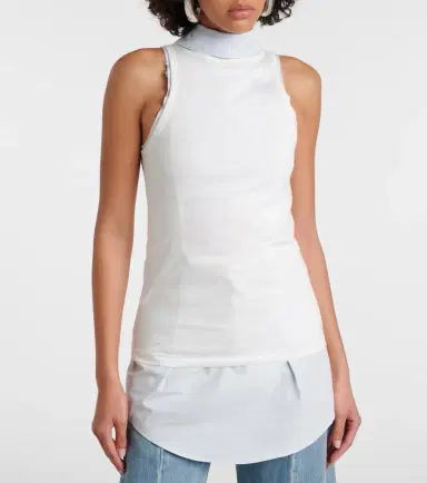 Maison Margiela Convertible cotton top | Thumbnail 4