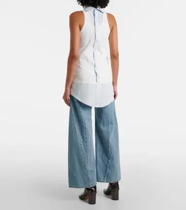 Maison Margiela Convertible cotton top | Thumbnail 5