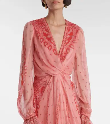 Etro Printed silk gown | Thumbnail 3
