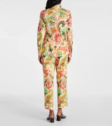 Etro Paisley cotton-blend poplin shirt | Thumbnail 4