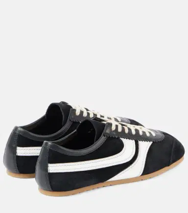 Dries Van Noten Leather and suede sneakers | Thumbnail 2