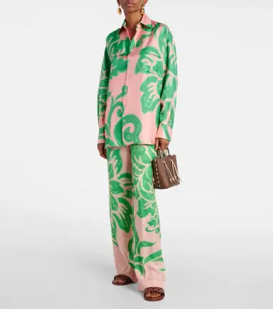 Etro Printed silk blouse | Thumbnail 3