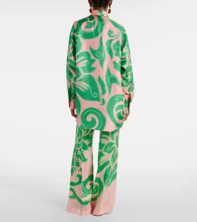 Etro Printed silk blouse | Thumbnail 4