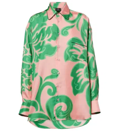 Etro Printed silk blouse | Thumbnail 1