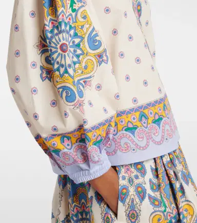 Etro Printed cotton top | Thumbnail 4