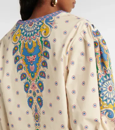 Etro Printed cotton top | Thumbnail 6