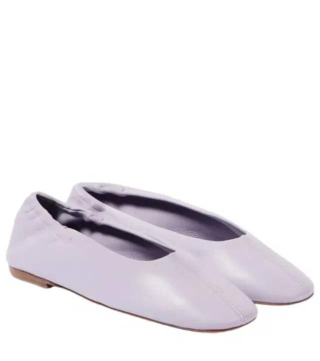 Dries Van Noten Leather ballet flats