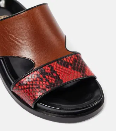 Dries Van Noten Leather slides | Thumbnail 4
