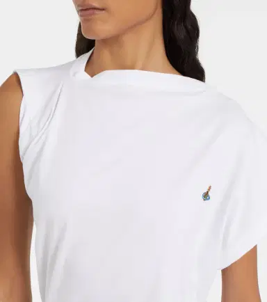 Vivienne Westwood Hebo asymmetric cotton jersey T-shirt | Thumbnail 3 Vivienne Westwood Hebo asymmetric cotton jersey T-shirt | Thumbnail 3