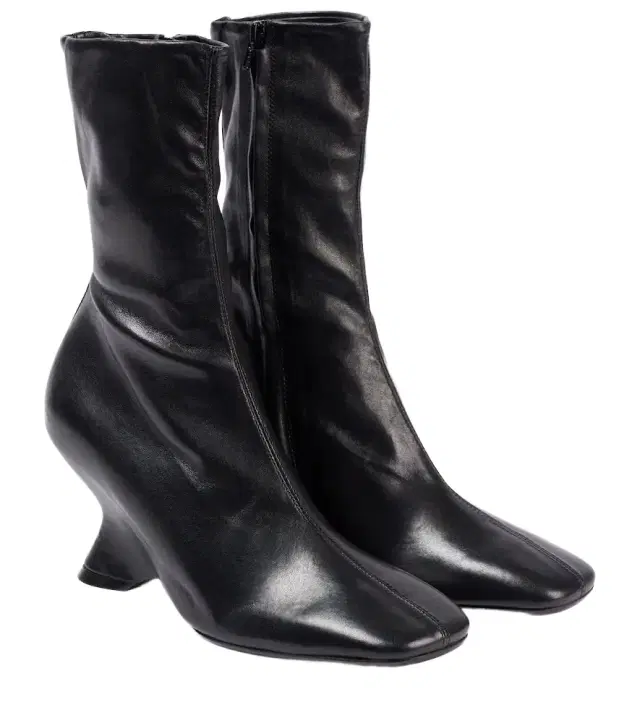 Dries Van Noten Leather ankle boots