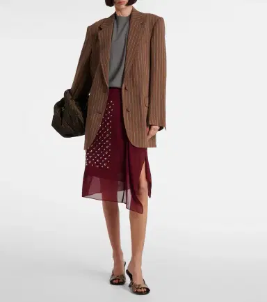 Dries Van Noten Snake-effect leather mules | Thumbnail 2