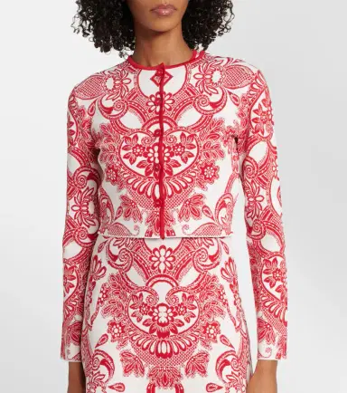 Etro Paisley cropped cardigan | Thumbnail 3