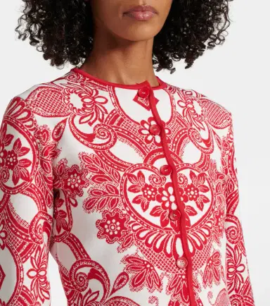 Etro Paisley cropped cardigan | Thumbnail 4