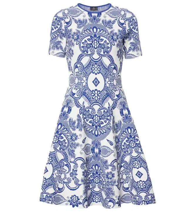 Etro Paisley minidress