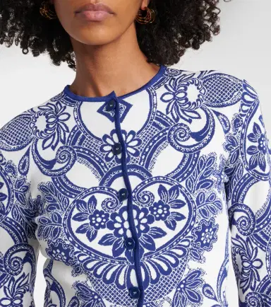 Etro Cable-knit cropped cardigan | Thumbnail 5