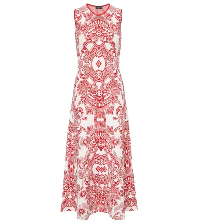 Etro Jacquard midi dress