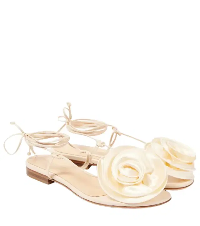 Magda Butrym Floral leather sandals