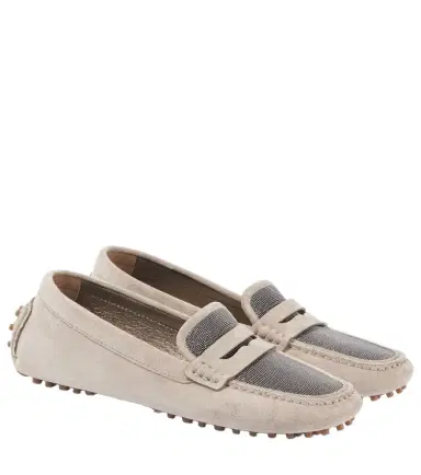 Brunello Cucinelli Suede loafers | Thumbnail 1