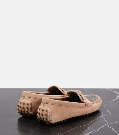 Brunello Cucinelli Monili suede driving shoes | Thumbnail 5