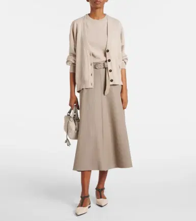 Brunello Cucinelli Monili leather flats | Thumbnail 2