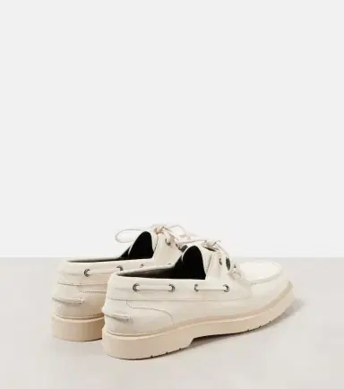 Brunello Cucinelli Suede boat shoes | Thumbnail 3