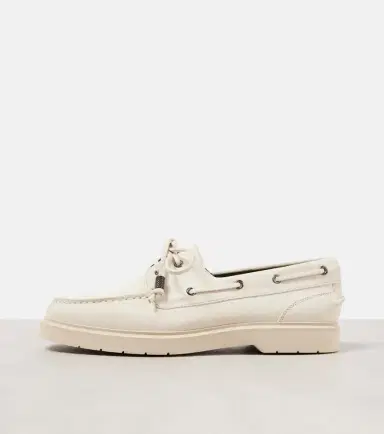 Brunello Cucinelli Suede boat shoes | Thumbnail 4