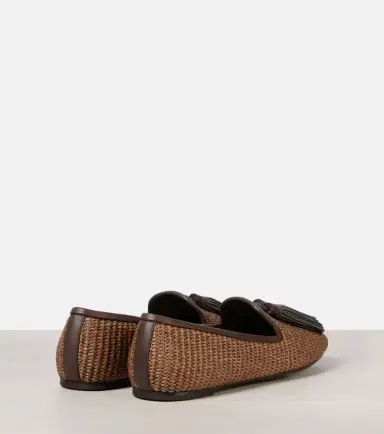 Brunello Cucinelli Monili woven loafers | Thumbnail 4