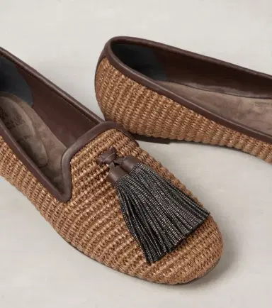 Brunello Cucinelli Monili woven loafers | Thumbnail 5