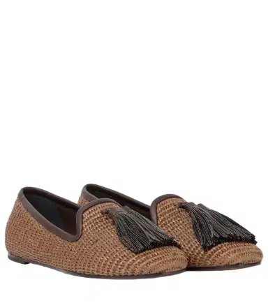Brunello Cucinelli Monili woven loafers | Thumbnail 1