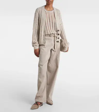 Brunello Cucinelli Monili suede mules | Thumbnail 5 Brunello Cucinelli Monili suede mules | Thumbnail 5