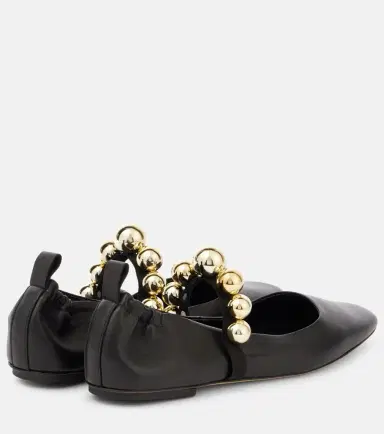 Souliers Martinez Flamenca leather Mary Jane flats | Thumbnail 3 Souliers Martinez Flamenca leather Mary Jane flats | Thumbnail 3