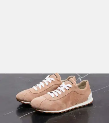 Brunello Cucinelli Monili suede sneakers | Thumbnail 2