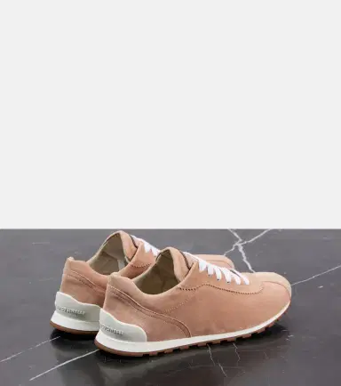 Brunello Cucinelli Monili suede sneakers | Thumbnail 3