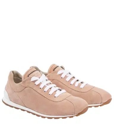 Brunello Cucinelli Monili suede sneakers | Thumbnail 1