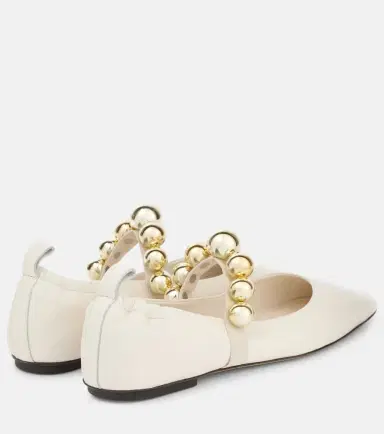 Souliers Martinez Flamenca leather Mary Jane flats | Thumbnail 3