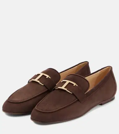 Tod's T Timeless suede loafers | Thumbnail 4 Tod's T Timeless suede loafers | Thumbnail 4