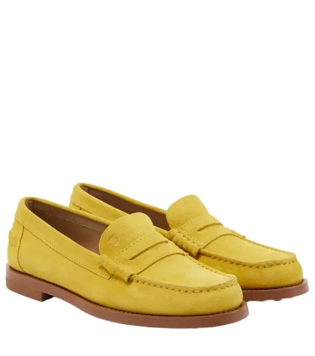 Tod's Suede penny loafers