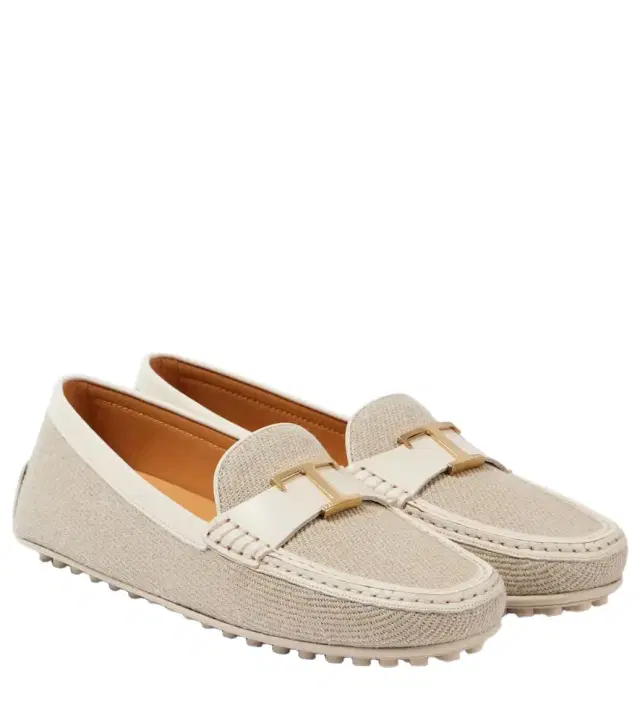 Tod's City Gommino canvas driving shoes