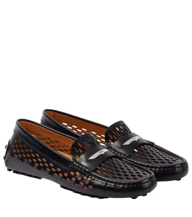 Tod's Gommino cutout leather driving shoes