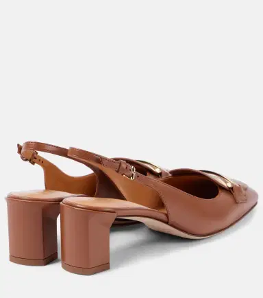 Tod's 50 leather slingback pumps | Thumbnail 2